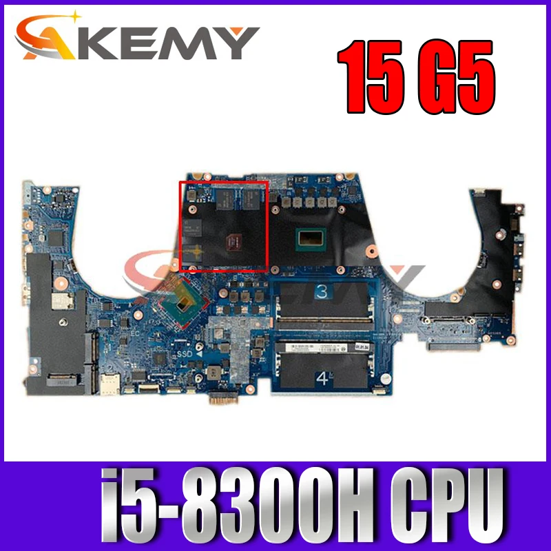 

L28696-001 L28696-601 For HP Zbook 15 G5 DA0XW2MBAG0 Laptop Motherboard W/ SPS-MB DSC P2 4GB GPU i5-8300H CPU N18P-Q1-A1 Test OK