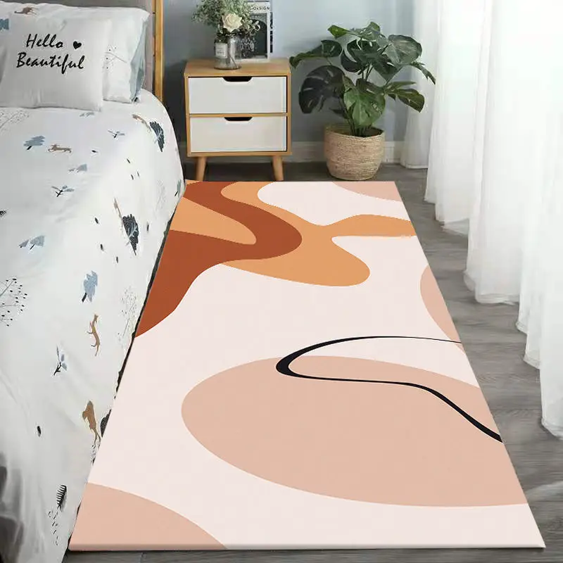 

Bedroom bedside carpet edge carpet balcony window tatami light luxurious mat INS full of girls heart room carpet decoration