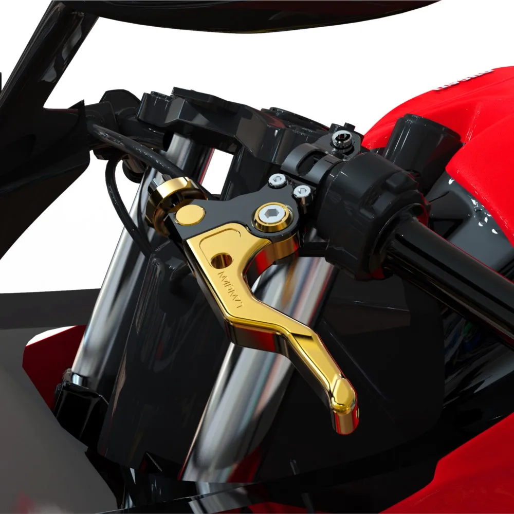 Алюминиевый Короткий рычаг сцепления тормоза CNC для легкого вытягивания кабеля, система регулировки провода, сборная Ручка для Suzuki DR200S 2015