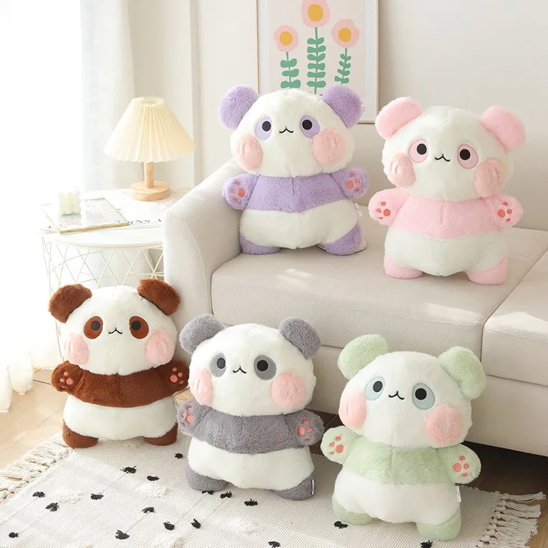 

40cm Kawaii Panda Plush Toy Soft Stuffed Animals 5 Style Panda Plushies Doll Cute Plush Toys for Girls Kids Gifts Home Decor