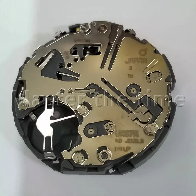 Новые кварцевые электронные часы VK67 механизм с шестью стрелками 6/9/12 маленькие