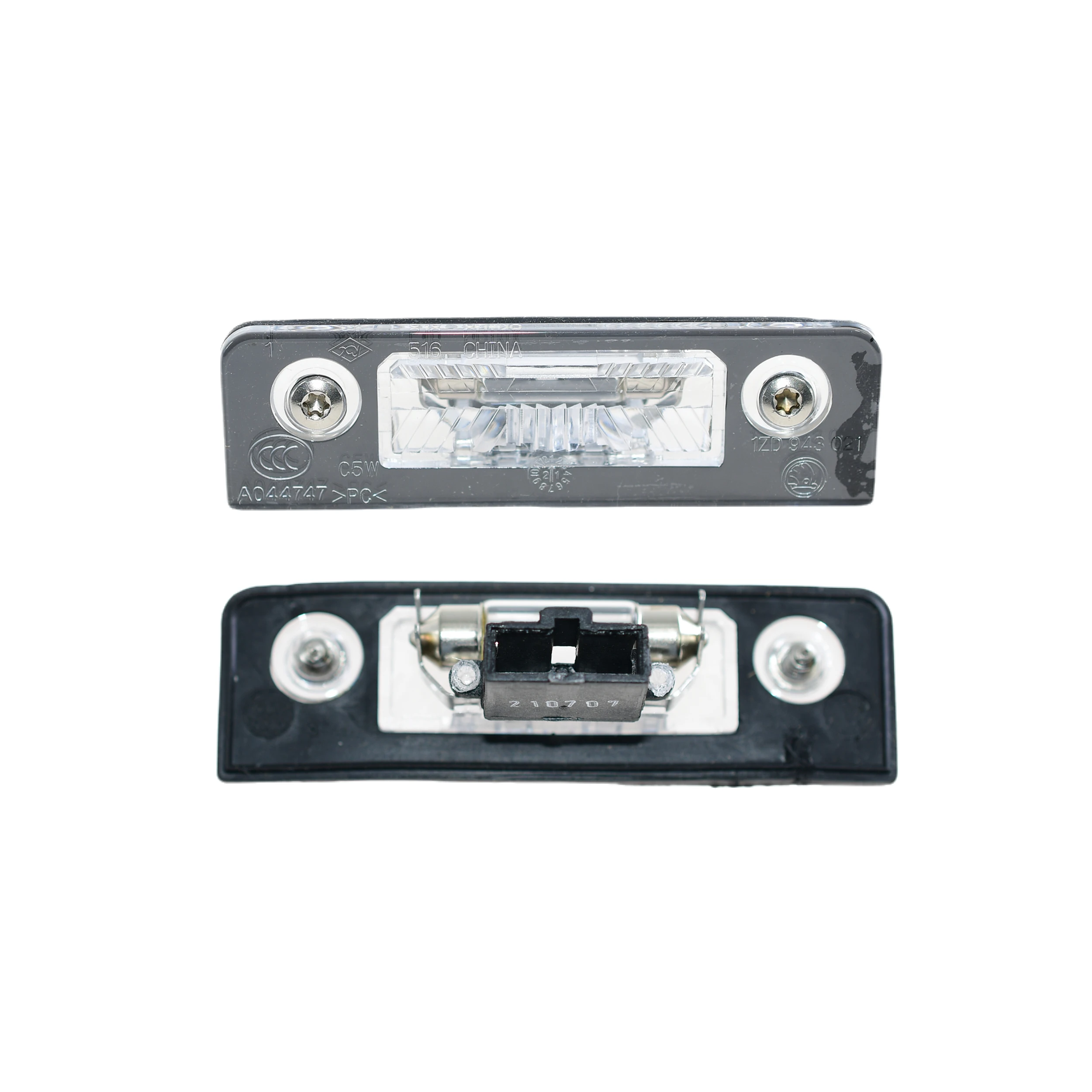 

Оригинальный светильник номерного знака с лампочкой для Skoda Octavia II Rooster 1ZD943021 1Z0943021 1Z0943021A 1Z0943021B