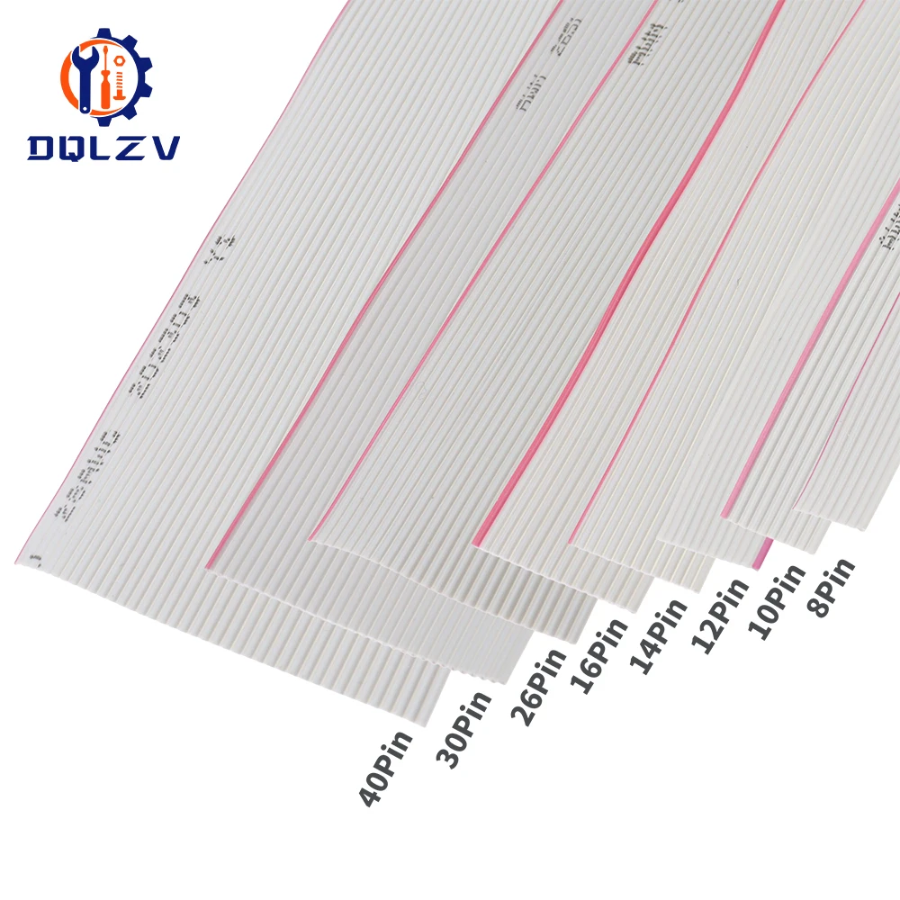 

Плоский ленточный кабель DQLZV серого цвета 1,27 мм