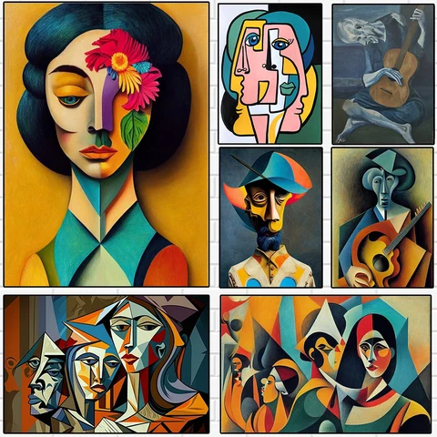 And painting artists кубизм - купить недорого | AliExpress