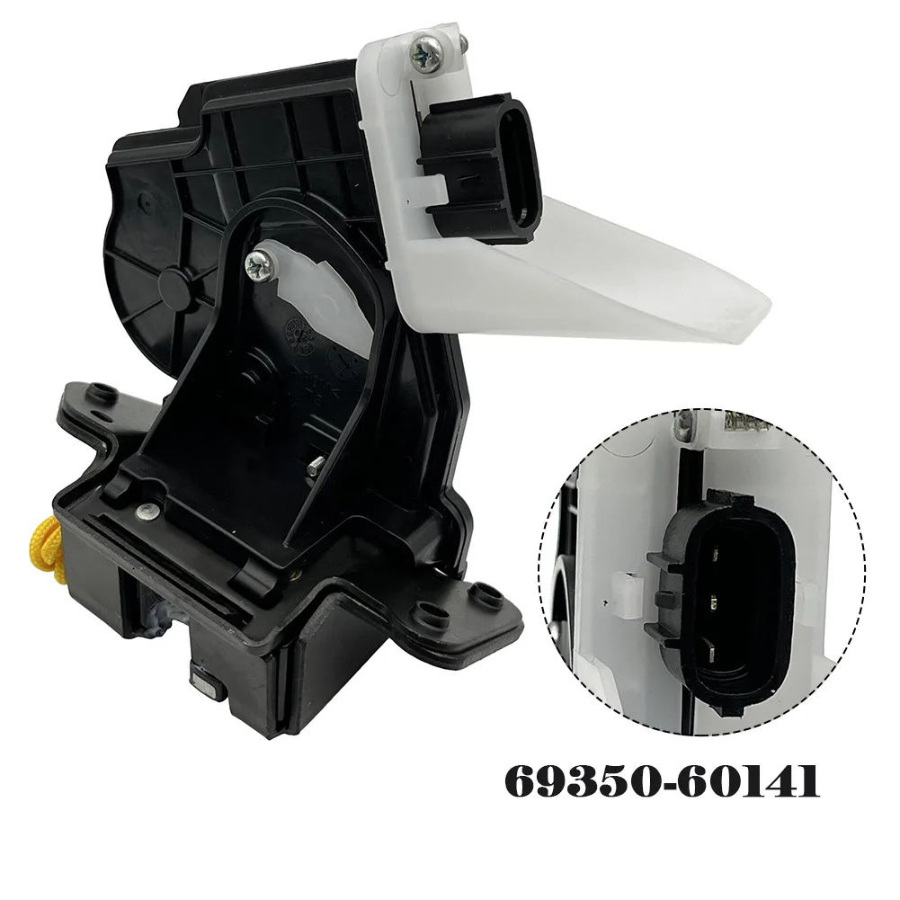 

69350-60141 Lock Actuator Car Accessories Plug-and-play Trunk Lid And Accessories Actuator Trunk Black Direct Fit Exterior Parts