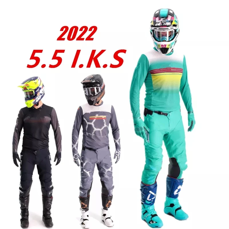 

2022 Gpx 5.5 I.k.s New Motocross Jersey And Pant Mx Gear Set Off Road Combo Motorcycle Racing Dirt Bike Jersey Set E