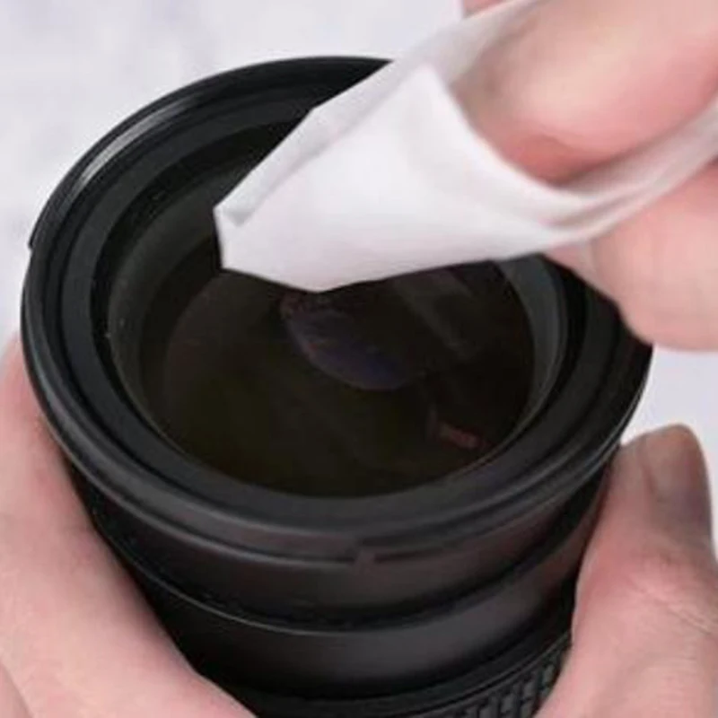 50piece big wipes clean screen dry wet camera lens lcd tools free global shipping