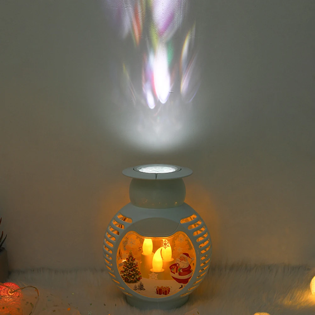 

Рождественский лазерный светильник в виде снежинки с USB-интерфейсом, портативный Рождественский светильник, легкий в использовании, для но...