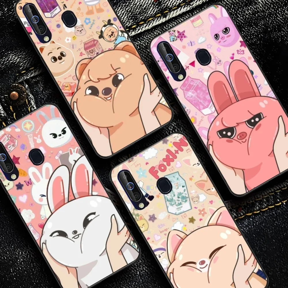 Милый чехол для телефона S-Stray K-Kids Samsung A 10 11 12 13 20 21 22 30 31 32 40 51 52 53 70 71 72 73 91 Shell