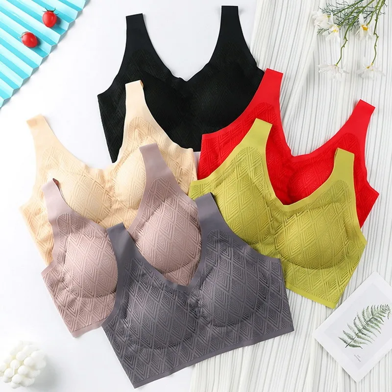 

Sexy Seamless Bra Wire Free Brassieres Soft Intimate Women's Underwear Female Intimates Womens Lingerie Underwear & Sleepwears