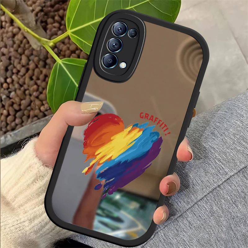 Милый мягкий силиконовый чехол-накладка с сердечками для OPPO Realme GT Neo 2 X XT Narzo 20 Pro 50i