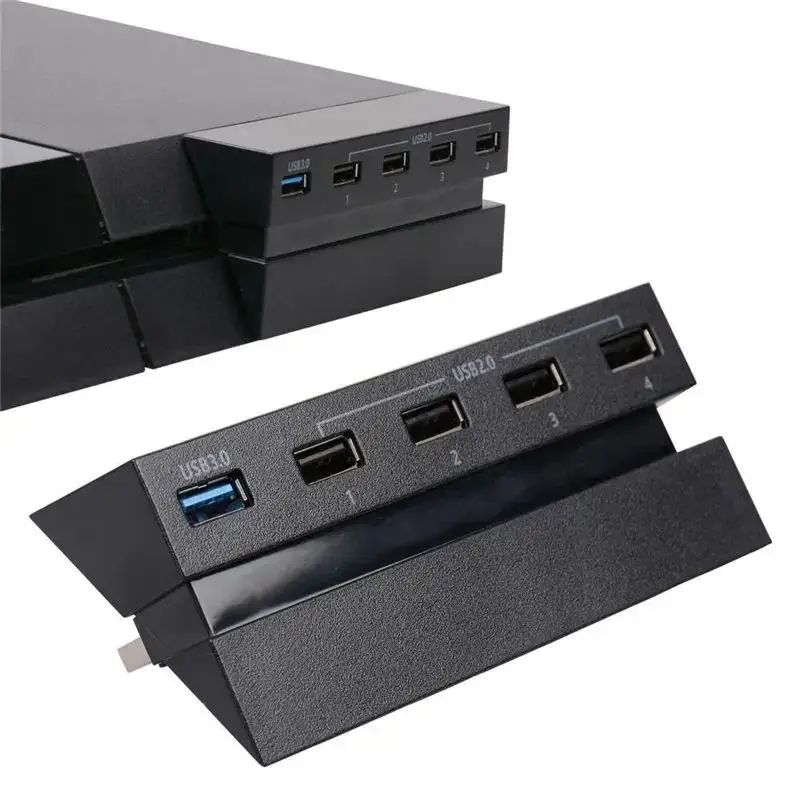 3 0 и 2.0 Φ для PS4 usb-хаб Расширенный USB-адаптер PlayStation 4 5 USB-порт Hub аксессуаров
