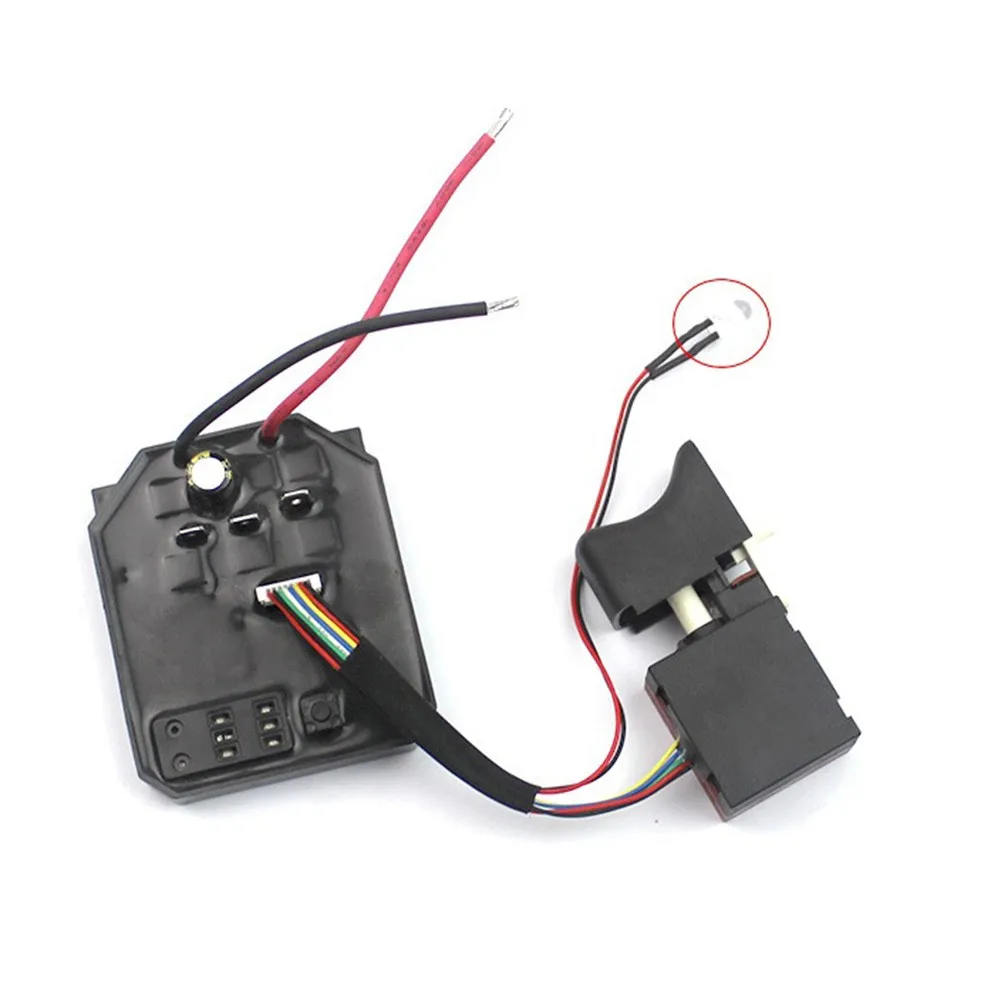 

1pcs Control Board Switch Electric Wrench Drive Board Sensorless Angle Grinder Control BoardFor Dayi 2106/161/169 Brushless