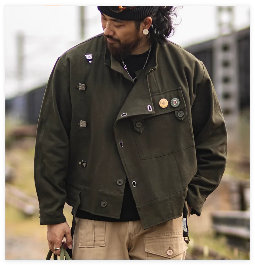 Американская ретро шведская мотоциклетная куртка мужская Amikaji в стиле старых