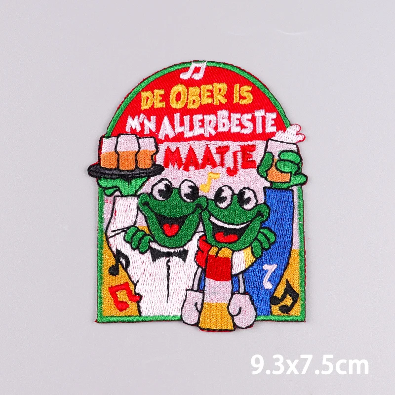 5 шт. патчи для одежды с вышивкой