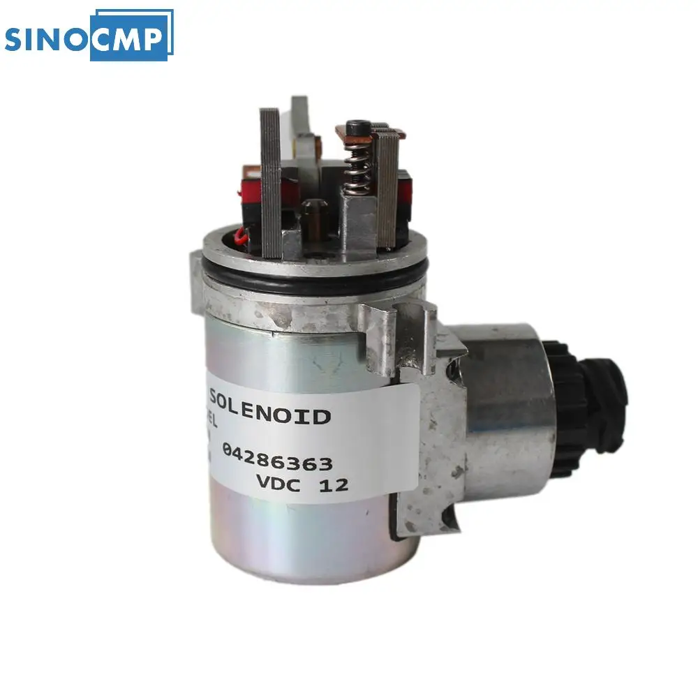 04286363 7027792 SINOCMP 1 шт. 12 В новый электромагнитный клапан привода для Deutz TCD2011 DL2011 BFL2011