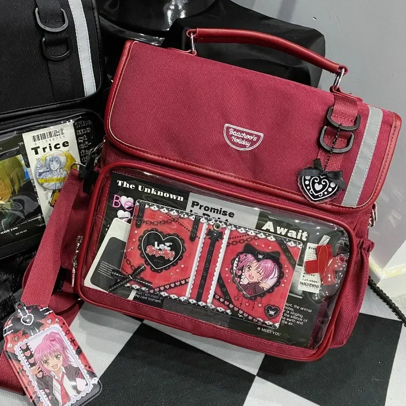 Ita Bag 2024 новые прозрачные рюкзаки для женщин универсальные качественные школьные