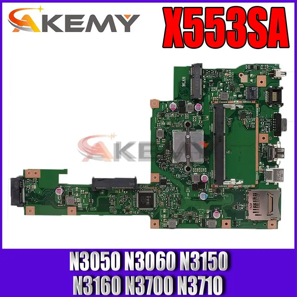 

X553SA Laptop Motherboard for ASUS X503S F553S X503SA F553SA F503S F503SA Mainboard N3050 N3060 N3150 N3160 N3700 N3710 DDR3L