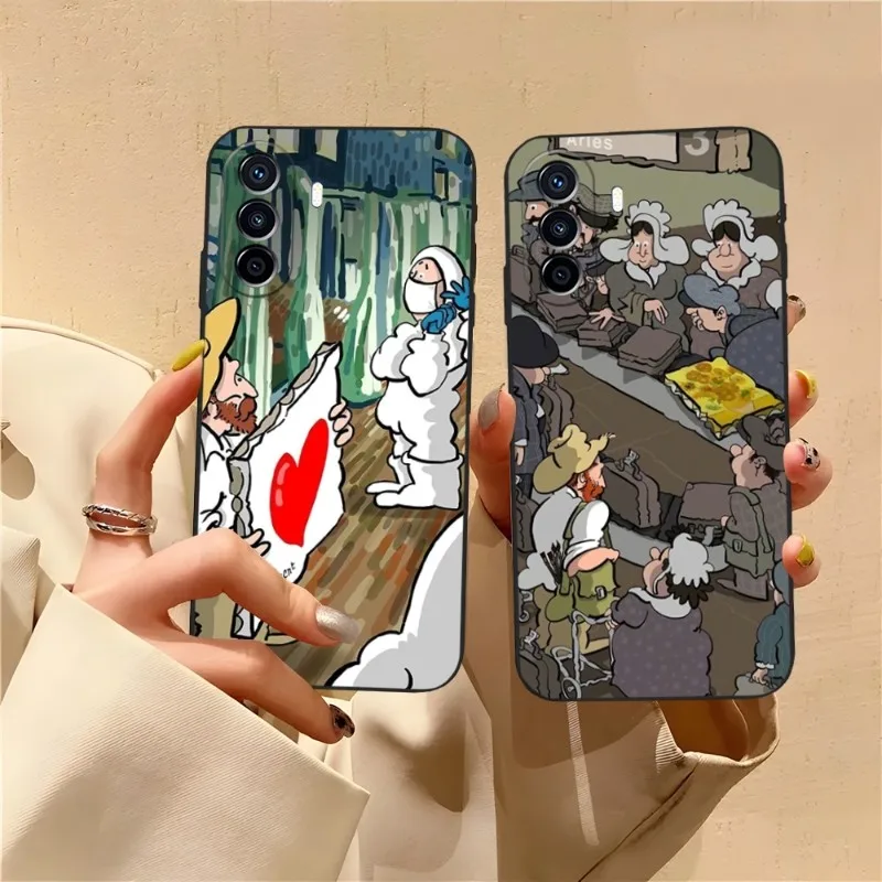 Чехол для Huawei P30 P40 P50 P10 P20 Lite Mate 40 Pro Plus Psmart Z 6 7 5