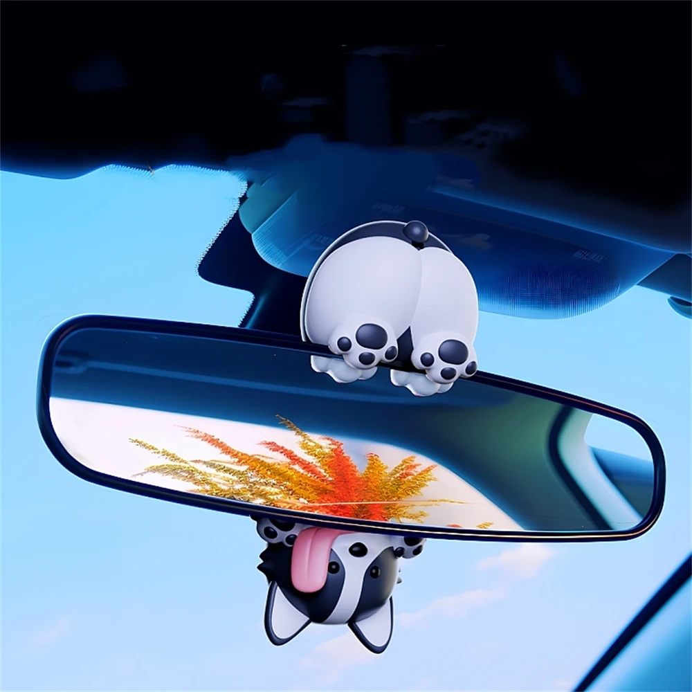 2024 вешалка для зеркала заднего вида Милая Автомобильная кукла украшение