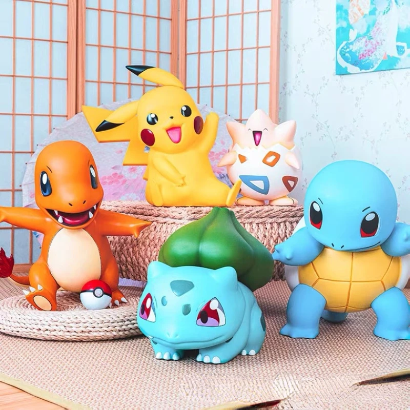 Экшн-фигурка в масштабе 1:1 Покемон аниме Eevee Bulbasaur Сквиртл псик гэнгар модель