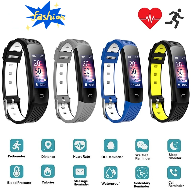 

Smartwatch Sport Band Fitness Bracelet Activity Tracker Electronics Sport Fitness Tracker With Silicone Strap Watches for Huawei