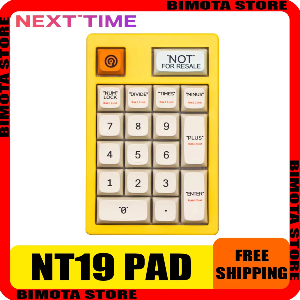 В следующий раз клавиатура Nt19 мини-клавиатура три режима цифровая беспроводная