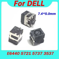 20 100pcs for dell e6440 5721 5737 3537 7 45 0mm 3pin dc power jack tablet notebook charging connector repair socket
