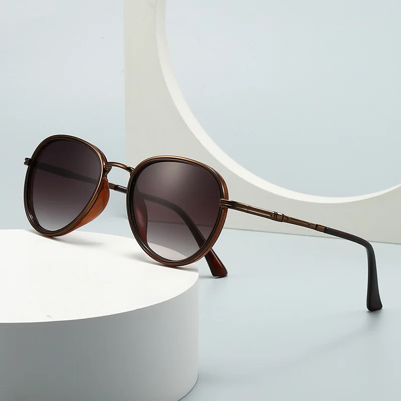 Солнцезащитные очки в стиле ретро SHAUNA