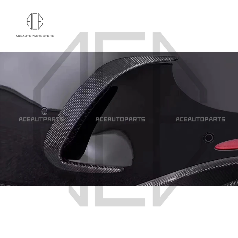 Для GT63S B Стиль Углеродное волокно Передняя губа Комплект кузова Benz X290 AMG GT63 Задний