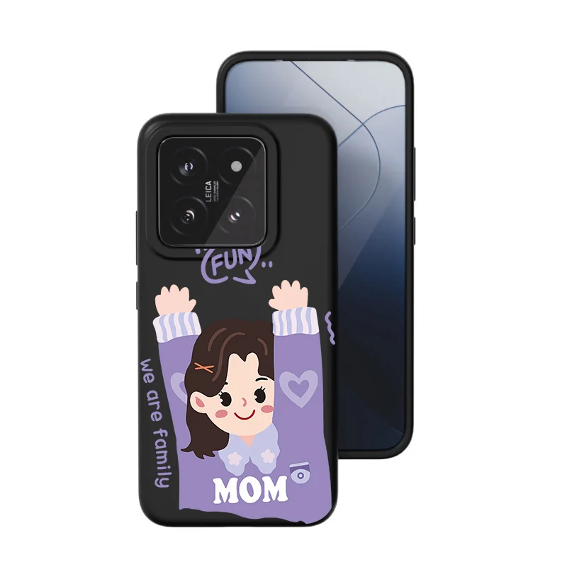 GR41 милый чехол для родителей и детей Xiaomi POCO M6 M7 X7 X6 X3 NFC GT PLUS Pro 5G X2 C75