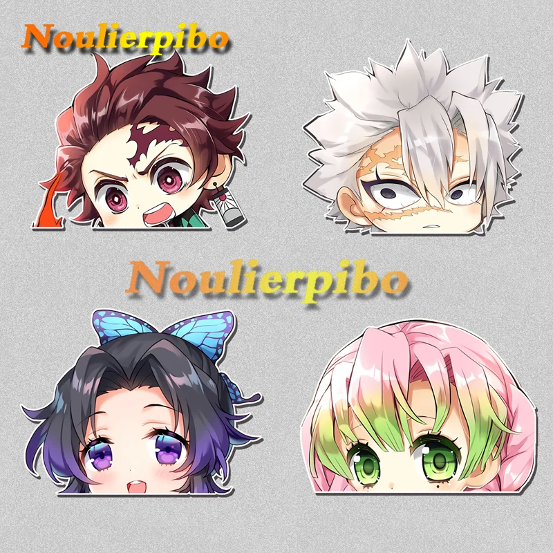 

Exquisite Cartoon Car Stickers Ghost Slayer Shinazugawa Sanemi Tsuyuri Kanawo PVC Car Motorcycle Trolley Vinyl Decal