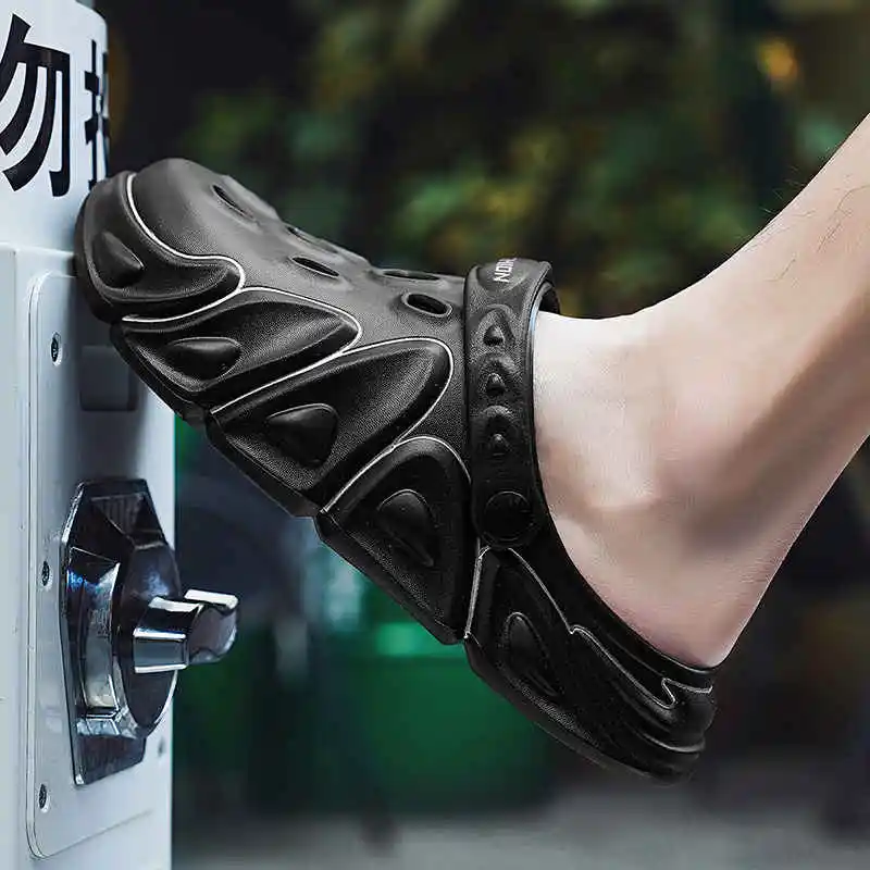 

Desinger Leather Casual Shoes Good Quality Men's Beach Sneakers Casual Leatherette Sandals For Children Flip Flop Men Tennis