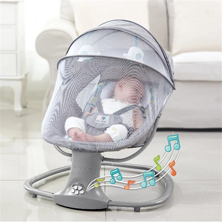 Newborns Baby Rocking Chair Sleeping Cradle Bed Child comfort chair reclining chair Baby Electric for baby 0-3 years old