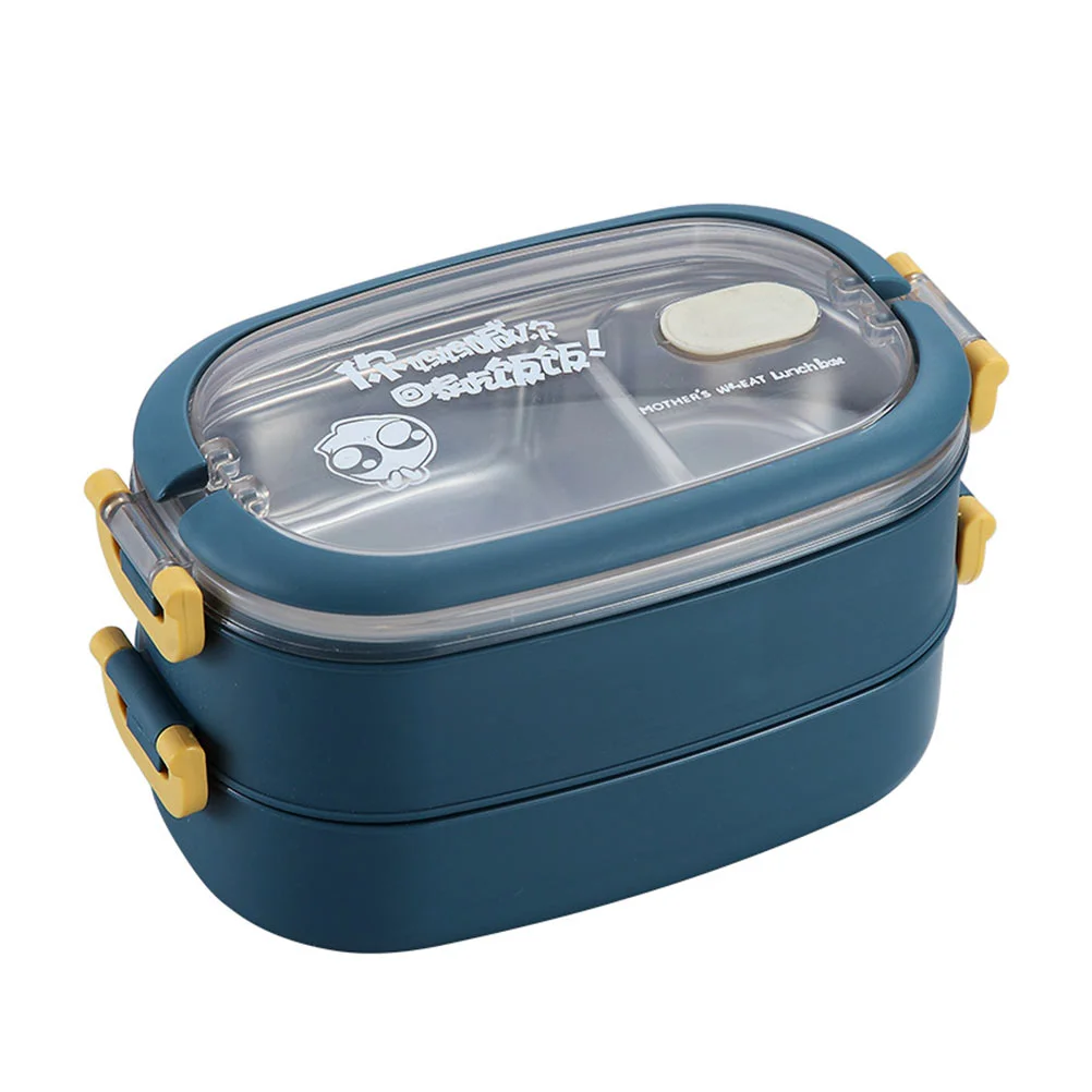 

Stainless Steel Lunch Box Holder Container Microwavable Containers Food Storage Case