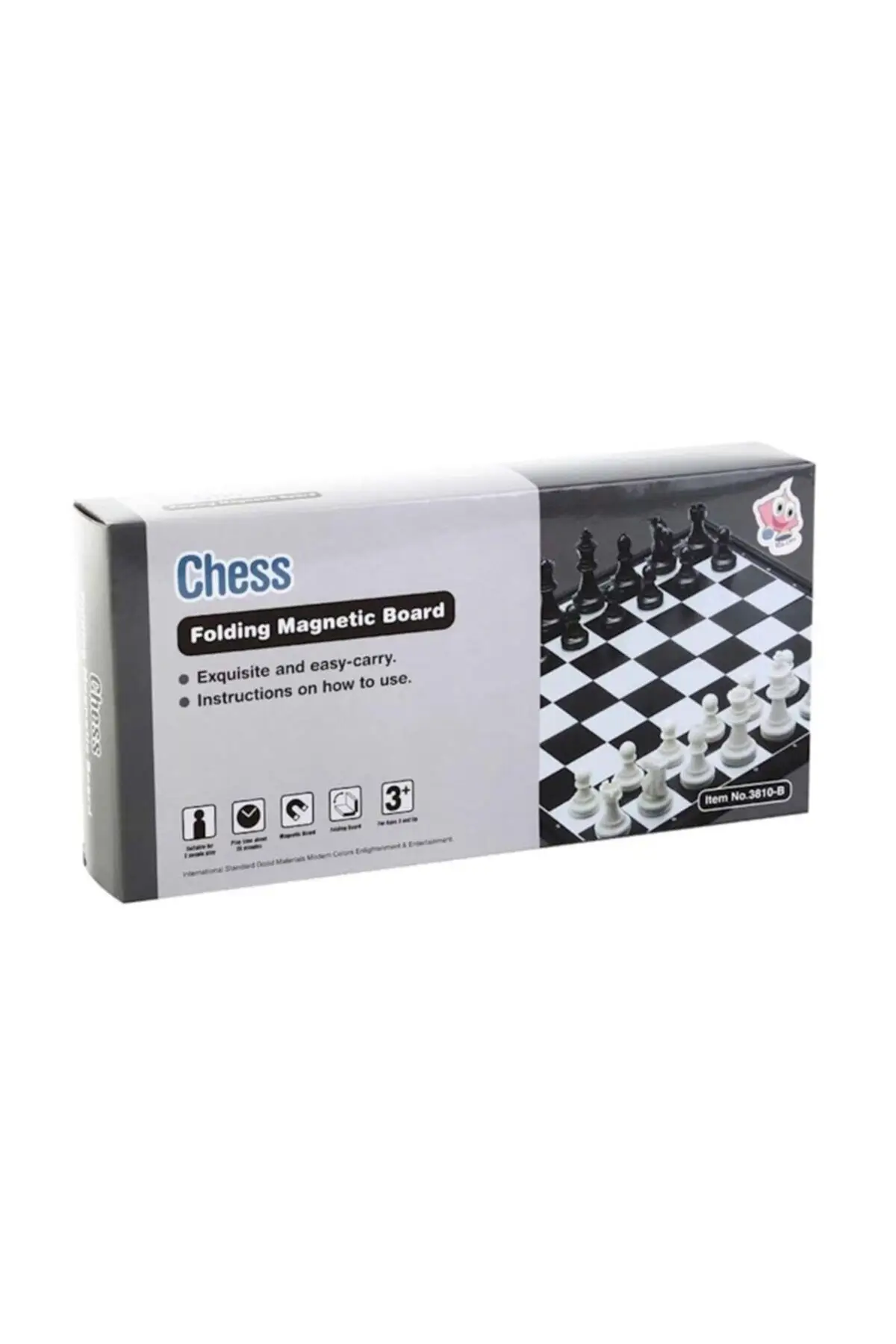 

Foldable Magnet Magnetic Chess set 3021-3810-b