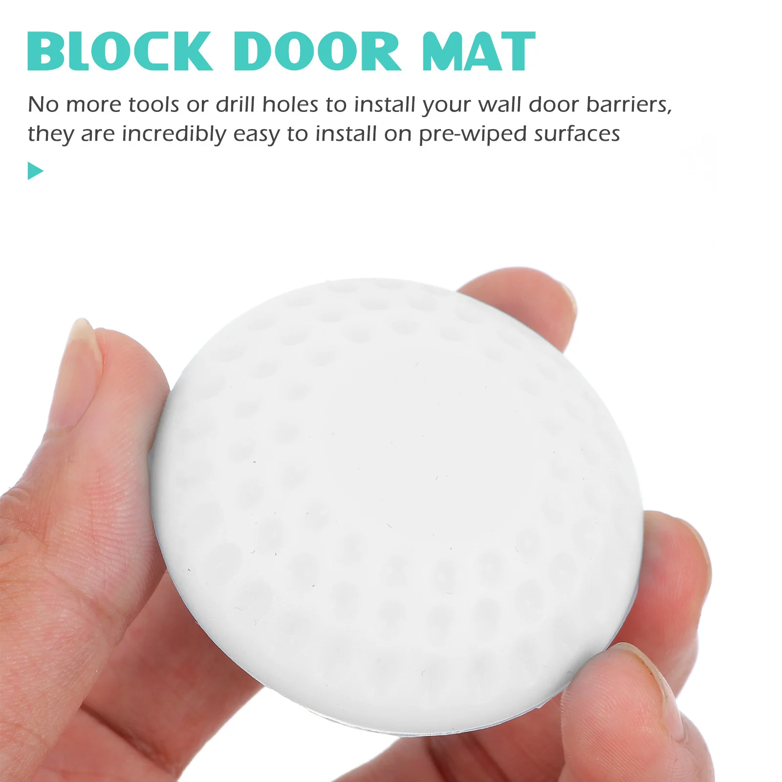 5 шт. дверной стопор коврик для защиты от падения дверей ручка настенный бампер