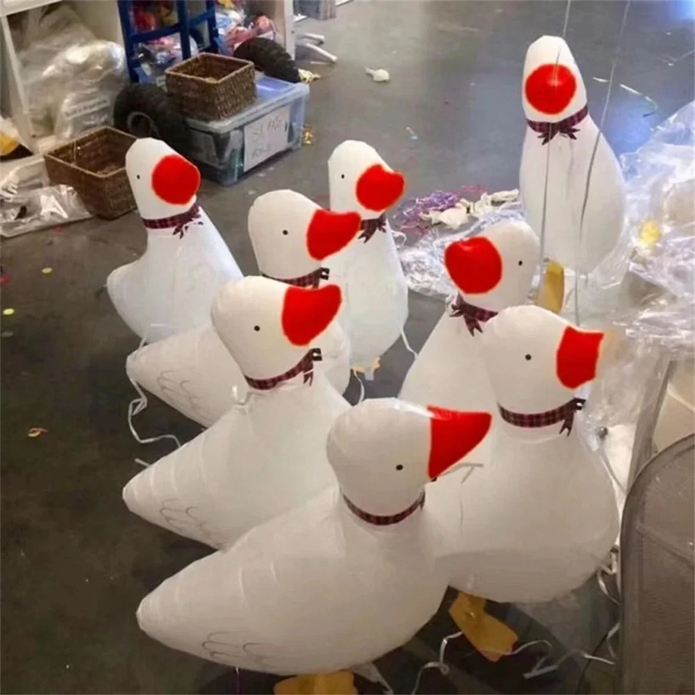 1/2 шт. фольгированные воздушные шары в форме утки