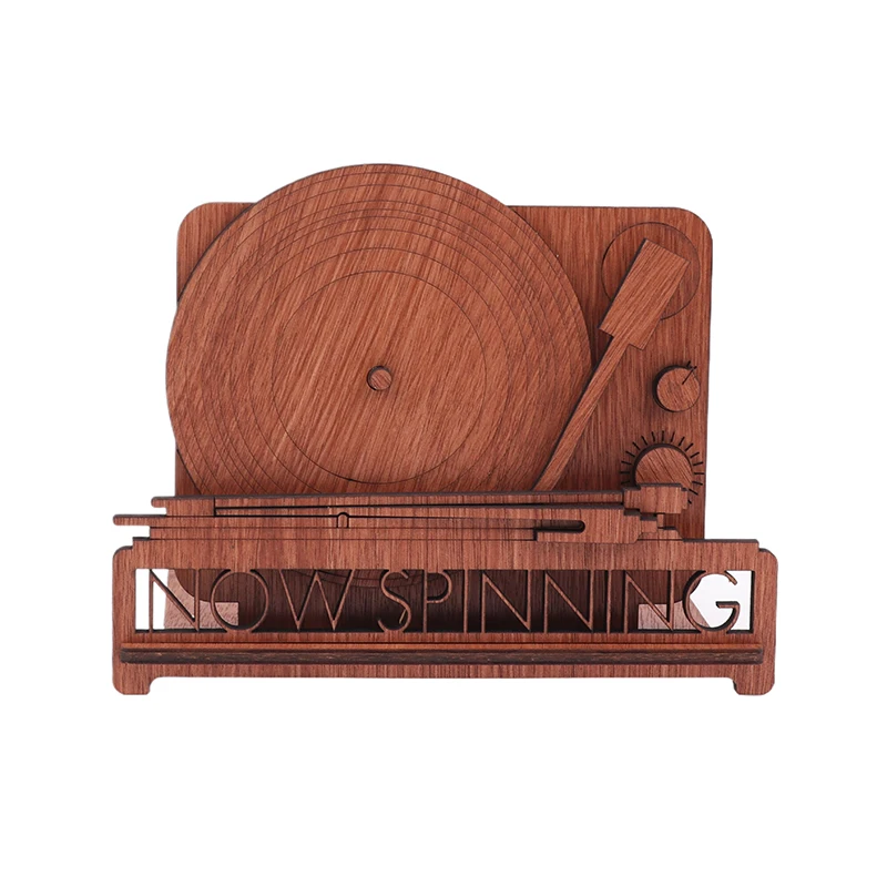 

Деревянная подставка для виниловых пластинок AQTOCNA
