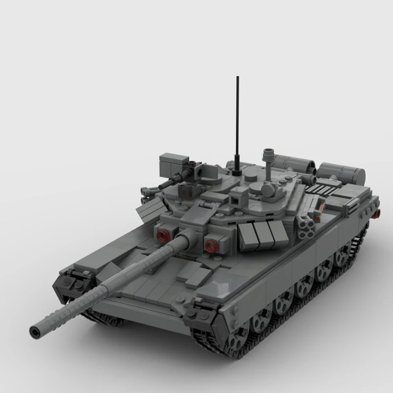 

MOC Creative Building Blocks T90 Main Battle Tank Military Building Blocks WW2 Brick Army Kids Toys Birthday Gift