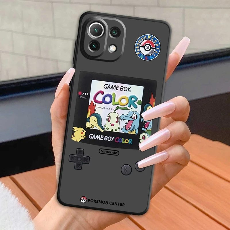 

For Xiaomi Mi Note 10 Lite 12 9 11 Lite 11t 5G 10t Pro 9t 11lite 12t 13lite 13 Case Pokemon Cartoon Anime Colors Games Boys