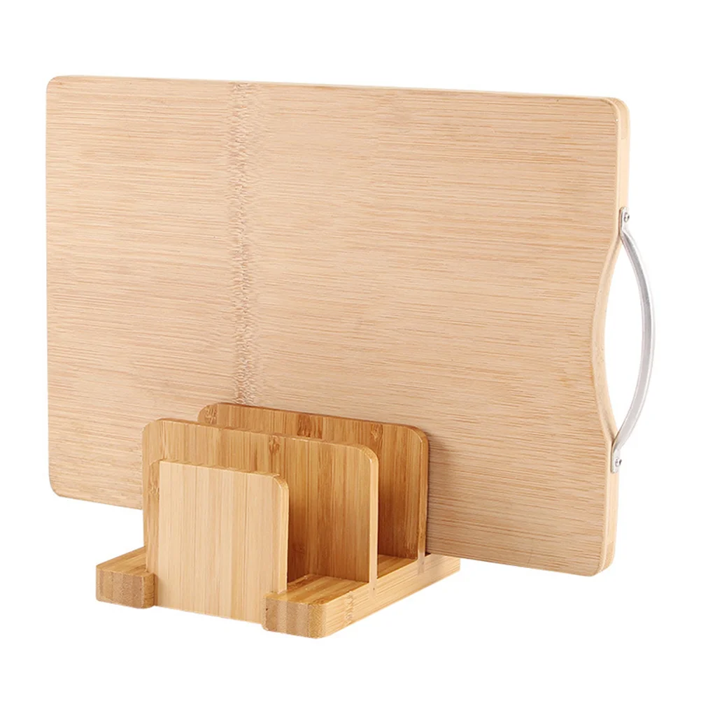 Wooden Choopping Board Rack Chopping Kitchen Cutting Boards Organiser Pantry Multifunction