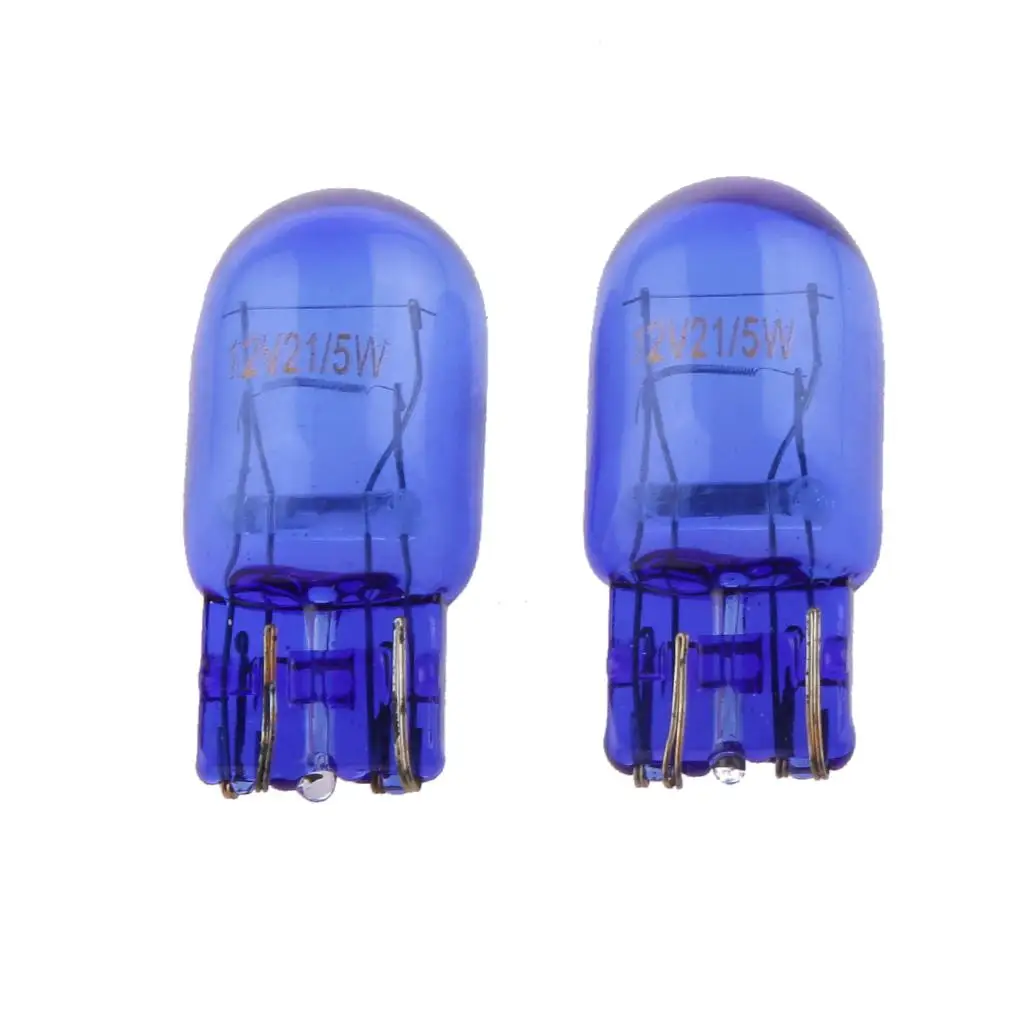 2 лампы DRL 580 7443 W21/5 Вт T20 СУПЕР БЕЛЫЙ Ксенон для