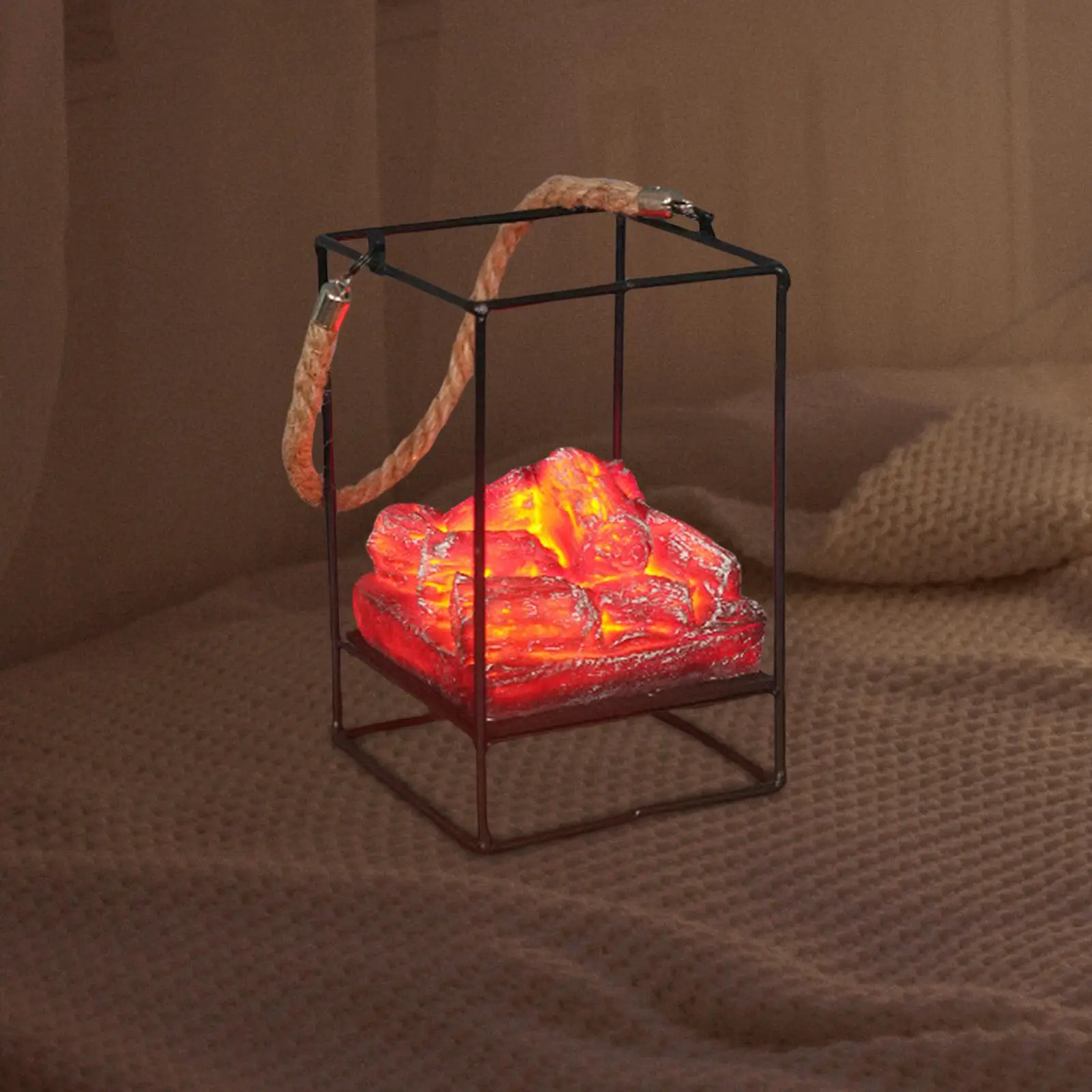 

Decorative Lamp Battery Operated Flameless Antique Portable LED Night Light for Bedroom Living Room Home Ornament