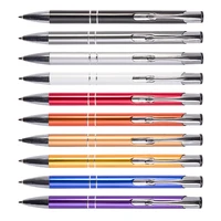 10pcs metal ballpoint pens creative ballpoint pens portable metal ballpoint pens for office