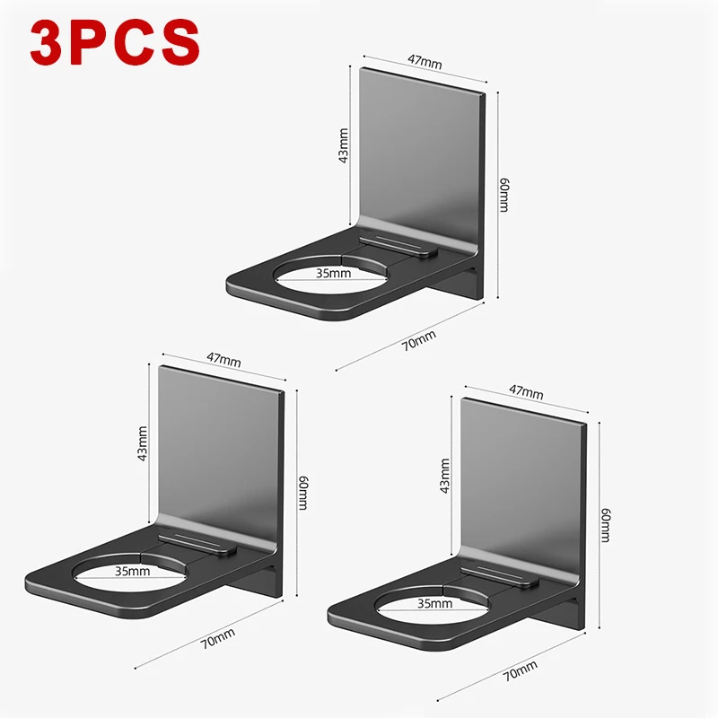 

Настенная алюминиевая подставка для ванной