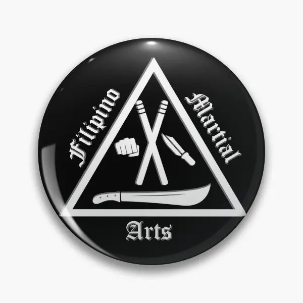 Филиппинское боевое искусство мягкая булавка для пуговиц женская брошь на