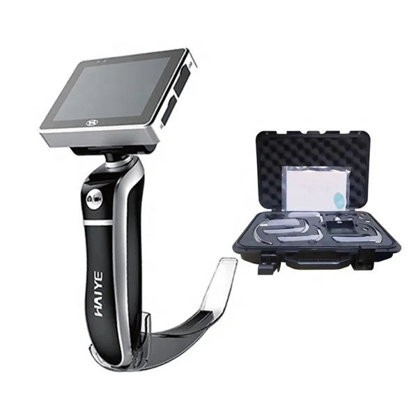 

CE Certificated Endoscope Laryngoscope 3.0 inch HD Image Anti-fog All-In-One Video Laryngoscope