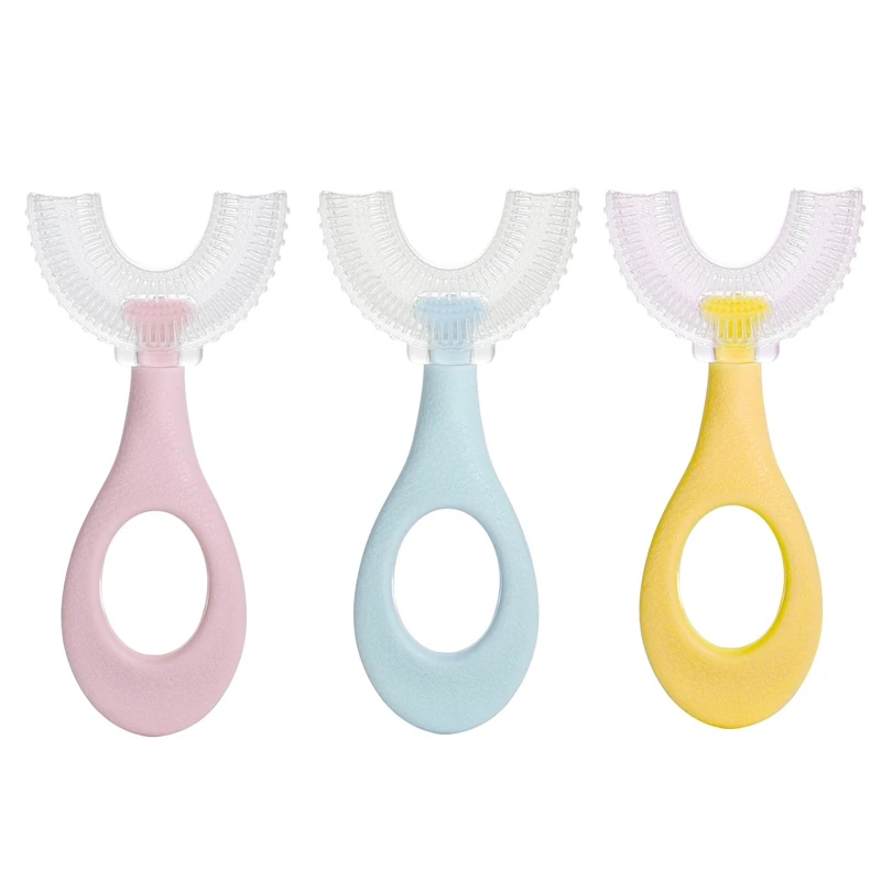 

U-Shaped Toothbrush Manual Training Tooth Brush U Shape Baby for Kids 2-6 Years