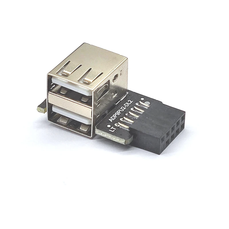 Переходник 9-контактный на USB 2 0 Тип A мама переходник для USB-устройства